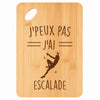 Planche bambou gravée personnalisée femme homme idée cadeau Fête des Mères Fête des Pères apéro papa maman prénom cuisine plateau fromage