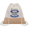Sac Fête des Pères Papi Papa Cadeau anniversaire Noël Travail Boulot Métier Départ Retraite Collègue Homme cabas shopping plage