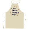 Cadeau Cuisinier cuisinière mère maman papa père mamie papi Vêtement Blouse de protection Barbecue Jardinage Tablier de Travail Tâches ménagères 