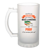 Chope de bière personnalisé, idée cadeau pour maman, femme ou collègue. Parfait pour Noël, anniversaire, fête des mères ou Secret Santa.