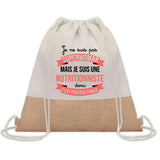 Sac Fête des Mères Mamie Maman Cadeau anniversaire Noël Travail Métier Départ Retraite Collègue Femme cabas shopping plage