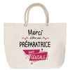 Sac Fête des Mères Mamie Famille Idée Cadeau anniversaire Noël Travail Boulot Métier Départ Retraite Collègue Femme cabas shopping plage