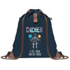 sac a dos homme bleu coton recycle avec pochette idee cadeau utile pour collegue papa ou ami cadeau homme noel anniversaire secret santa ou depart a la retraite sac durable pratique et robuste design sobre et elegant
