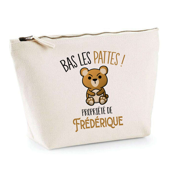 Trousse pochette de rangement maquillage Fête des Mères Mamie Famille Idée Cadeau anniversaire Noël Travail Boulot Métier Départ Retraite Collègue Femme