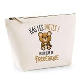 Trousse pochette de rangement maquillage Fête des Mères Mamie Famille Idée Cadeau anniversaire Noël Travail Boulot Métier Départ Retraite Collègue Femme