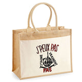 Sac Fête des Mères Mamie Famille Idée Cadeau anniversaire Noël Travail Boulot Métier Départ Retraite Collègue Femme cabas shopping plage Homme Papa Papi Pères Frère