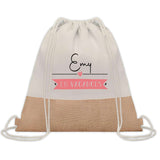 Sac Fête des Mères Mamie Maman Cadeau anniversaire Noël Travail Métier Départ Retraite Collègue Femme cabas shopping plage