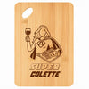 Planche bambou gravée personnalisée femme idée cadeau Fête des Mères apéro 30×20 prénom cuisine plateau fromage anniversaire noel maman mamie