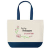 Sac de shopping bleu Professeure d'exception