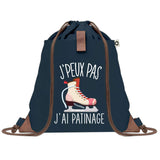 sac a dos bleu coton recycle avec pochette idee cadeau originale pour collegue ami prof ou membre de la famille cadeau mixte noel anniversaire secret santa ou depart au travail sac leger pratique et ecologique design breton moderne