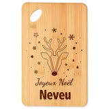 Planche à découper Joyeux noël Neveu cerf