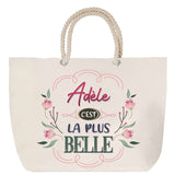 Sac Fête des Mères Mamie Famille Idée Cadeau anniversaire Noël Travail Boulot Métier Départ Retraite Collègue Femme cabas shopping plage