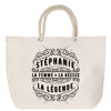 Sac Fête des Mères Mamie Famille Idée Cadeau anniversaire Noël Travail Boulot Métier Départ Retraite Collègue Femme cabas shopping plage