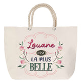 Sac Fête des Mères Mamie Famille Idée Cadeau anniversaire Noël Travail Boulot Métier Départ Retraite Collègue Femme cabas shopping plage