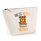 Trousse pochette de rangement maquillage Fête des Mères Mamie Famille Idée Cadeau anniversaire Noël Travail Boulot Métier Départ Retraite Collègue Femme