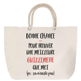 Sac Fête des Mères Mamie Famille Idée Cadeau anniversaire Noël Travail Boulot Métier Départ Retraite Collègue Femme cabas shopping plage