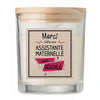 noël cadeau départ retraite travail collègue idée fête des mères boulot soeur grand-mères santa anniversaire femme fille saint valentin mamie maman bougie candle homme papa grand-père soeur frère