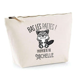 Trousse pochette de rangement maquillage Fête des Mères Mamie Famille Idée Cadeau anniversaire Noël Travail Boulot Métier Départ Retraite Collègue Femme