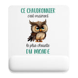 Tapis de souris ergonomique avec repose-poignet, accessoire bureau pour femme et homme, fête des pères, cadeau pas cher, idée cadeau fête des mères, secret santa, départ à la retraite, télétravail et gaming