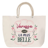 Sac Fête des Mères Mamie Famille Idée Cadeau anniversaire Noël Travail Boulot Métier Départ Retraite Collègue Femme cabas shopping plage