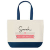 Sac de shopping bleu Sarah en Vacances
