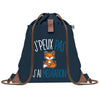 sac a dos bleu coton recycle avec pochette idee cadeau originale pour collegue ami prof ou membre de la famille cadeau mixte noel anniversaire secret santa ou depart au travail sac leger pratique et ecologique design breton moderne