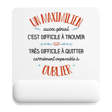 Tapis de souris ergonomique avec repose-poignet, accessoire bureau pour femme et homme, fête des pères, cadeau pas cher, idée cadeau fête des mères, secret santa, départ à la retraite, télétravail et gaming