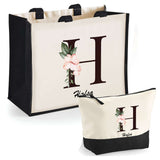 Cabas femme sac plage ou shopping tote bag pochette trousse Idée cadeau original pour anniversaire Noël travail départ retraite collègue famille fete des mères maman mamie