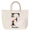 Sac Fête des Mères Mamie Famille Idée Cadeau anniversaire Noël Travail Boulot Métier Départ Retraite Collègue Femme cabas shopping plage