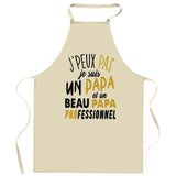 Cadeau Cuisinier cuisinière mère maman papa père mamie papi Vêtement Blouse de protection Barbecue Jardinage Tablier de Travail Tâches ménagères 