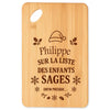 Planche à découper cadeau Noël famille amis papa maman mamie papi, idée cadeau apéro et cuisine, Secret Santa