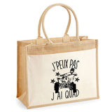 Sac Fête des Mères Mamie Famille Idée Cadeau anniversaire Noël Travail Boulot Métier Départ Retraite Collègue Femme cabas shopping plage Homme Papa Papi Pères Frère