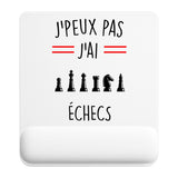 Tapis de souris ergonomique avec repose-poignet, accessoire bureau pour femme et homme, fête des pères, cadeau pas cher, idée cadeau fête des mères, secret santa, départ à la retraite, télétravail et gaming