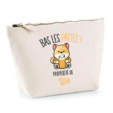 Trousse pochette de rangement maquillage Fête des Mères Mamie Famille Idée Cadeau anniversaire Noël Travail Boulot Métier Départ Retraite Collègue Femme