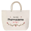 Sac Fête des Mères Mamie Famille Idée Cadeau anniversaire Noël Travail Boulot Métier Départ Retraite Collègue Femme cabas shopping plage