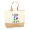 Sac Jute Fête des Mères Fêtes des Pères Mamie Papi Famille Idée Cadeau anniversaire Noël Travail Boulot Métier Départ Retraite Collègue Femme Homme
