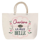 Sac Fête des Mères Mamie Famille Idée Cadeau anniversaire Noël Travail Boulot Métier Départ Retraite Collègue Femme cabas shopping plage
