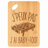 Planche bambou gravée personnalisée femme homme idée cadeau Fête des Mères Fête des Pères apéro papa maman prénom cuisine plateau fromage