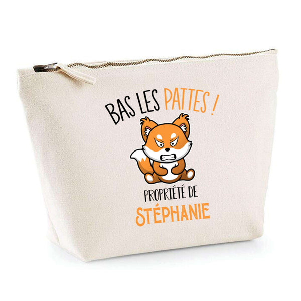 Trousse pochette de rangement maquillage Fête des Mères Mamie Famille Idée Cadeau anniversaire Noël Travail Boulot Métier Départ Retraite Collègue Femme