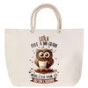 Sac Fête des Mères Mamie Famille Idée Cadeau anniversaire Noël Travail Boulot Métier Départ Retraite Collègue Femme cabas shopping plage