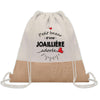 Sac Fête des Mères Mamie Maman Cadeau anniversaire Noël Travail Métier Départ Retraite Collègue Femme cabas shopping plage