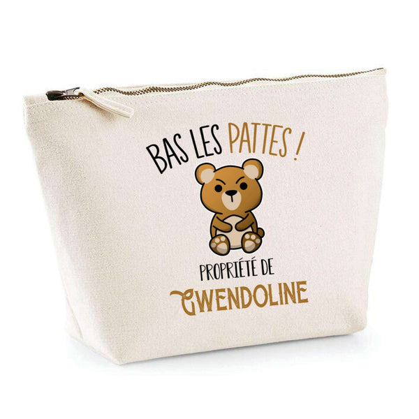 Trousse pochette de rangement maquillage Fête des Mères Mamie Famille Idée Cadeau anniversaire Noël Travail Boulot Métier Départ Retraite Collègue Femme