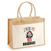 Sac Fête des Mères Mamie Famille Idée Cadeau anniversaire Noël Travail Boulot Métier Départ Retraite Collègue Femme cabas shopping plage Homme Papa Papi Pères Frère