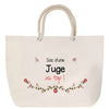 Sac Fête des Mères Mamie Famille Idée Cadeau anniversaire Noël Travail Boulot Métier Départ Retraite Collègue Femme cabas shopping plage