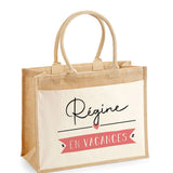 Sac Fête des Mères Mamie MAman Soeur Femme Famille Idée Cadeau anniversaire Noël Travail Boulot Métier Départ Retraite Collègue Femme cabas shopping plage