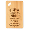Planche à découper cadeau Noël famille amis papa maman mamie papi, idée cadeau apéro et cuisine, Secret Santa