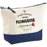 Pochette Trousse Fête des Mères Fêtes des Pères Mamie Papi Famille Idée Cadeau anniversaire Noël Travail Boulot Métier Départ Retraite Collègue Femme Homme