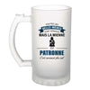 Chope de bière personnalisé, idée cadeau pour maman, femme ou collègue. Parfait pour Noël, anniversaire, fête des mères ou Secret Santa.