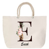 Sac Fête des Mères Mamie Famille Idée Cadeau anniversaire Noël Travail Boulot Métier Départ Retraite Collègue Femme cabas shopping plage