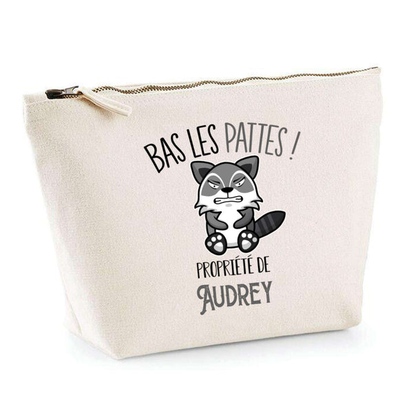 Trousse pochette de rangement maquillage Fête des Mères Mamie Famille Idée Cadeau anniversaire Noël Travail Boulot Métier Départ Retraite Collègue Femme